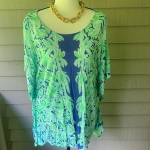 Lilly Pulitzer Cotton Short Sleeve Top
